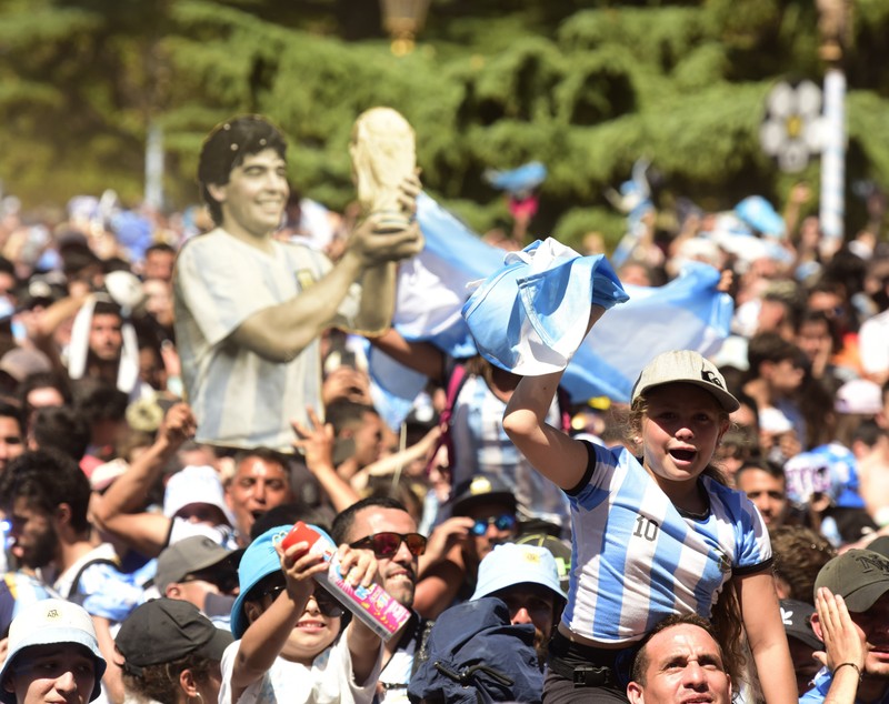 Sărbătoarea fabuloasă din Argentina, după câștigarea Cupei Mondiale. Petrecerea a durat până spre dimineață