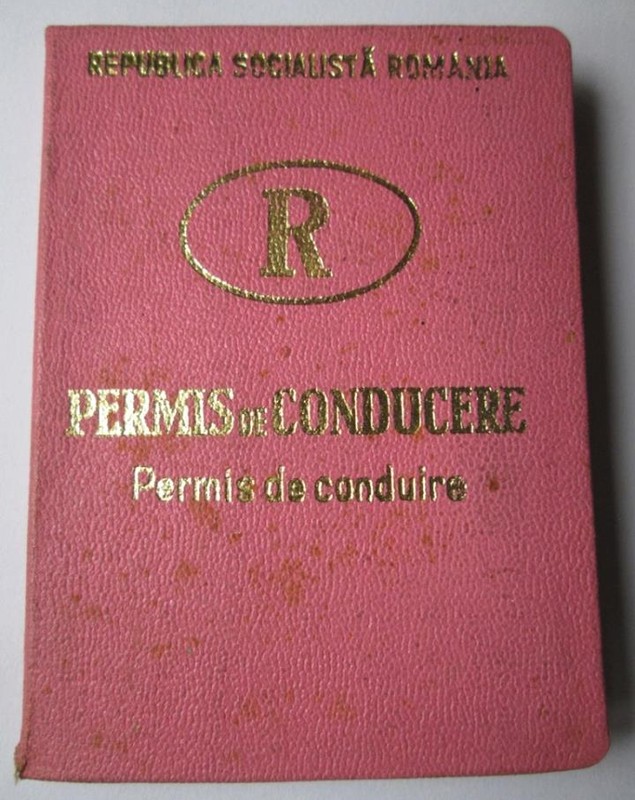 Cum arăta permisul de conducere în era comunistă. Imaginile pe care sigur le-ai uitat / FOTO