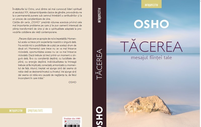 "Osho. Tăcerea, mesajul ființei tale" | RECOMANDARE DE CARTE