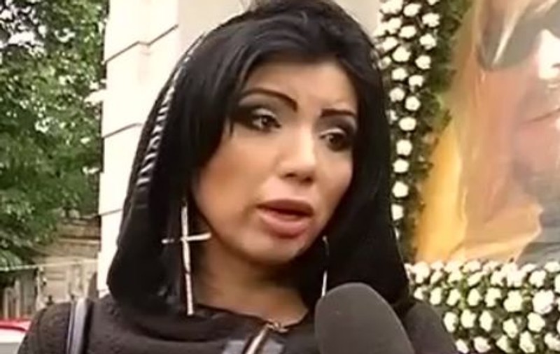 Adriana Bahmuţeanu, în lacrimi la căpătâiul lui Marian Dârţă: "Am trăit multe nebunii frumoase"