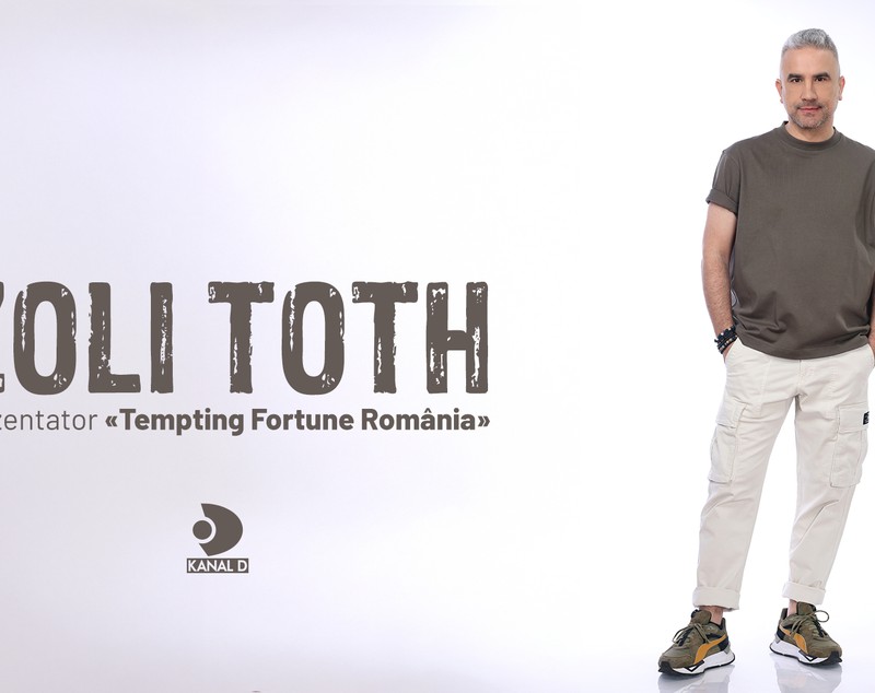 Zoli Toth revine în televiziune! Va prezenta la Kanal D un format care vrea să uimească publicul
