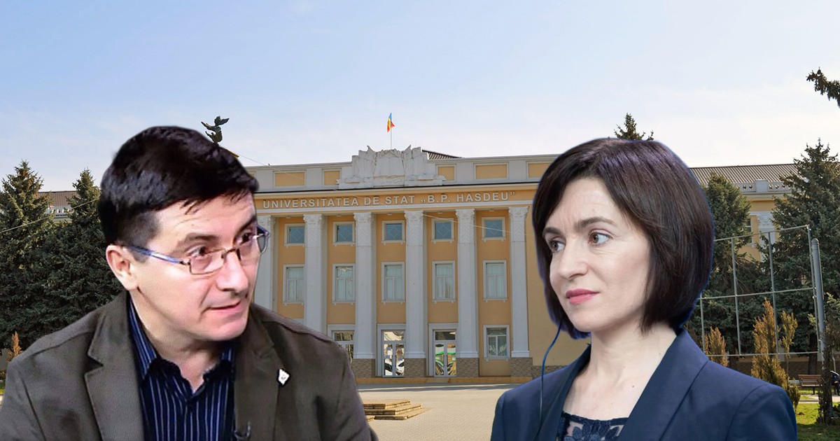 Colaj cu avocatul Antonie Popescu, Maia Sandu si Universitatea de Stat din Cahul. Foto. Hepta, pagina online a Universitatii copy