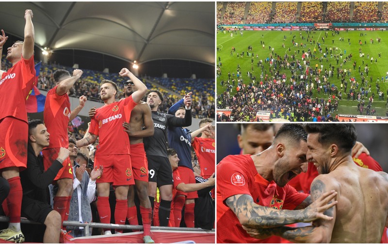 FCSB a câștigat titlul după 9 ani. Echipa lui Gigi Becali, campioana României, după victoria cu Farul de pe Arena Națională