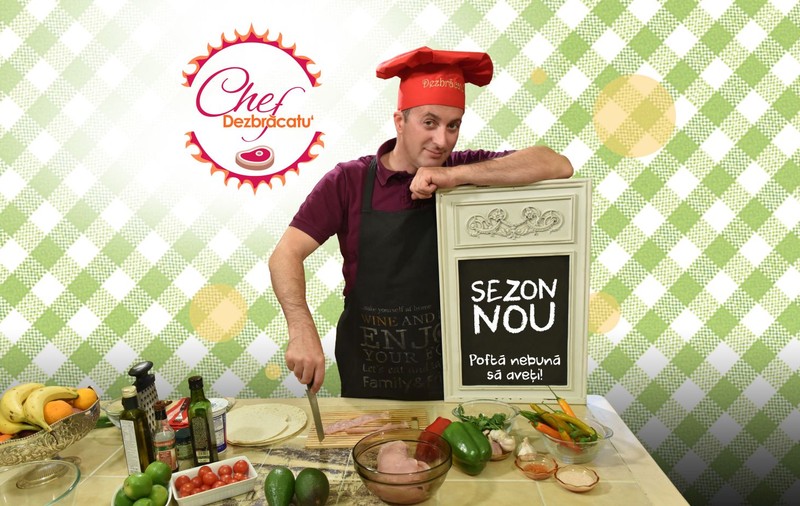 Codruț Kegheș revine la TV cu emisiunea Chef Dezbracatu’. "Am ajuns la concluzia că românul nu are bani"
