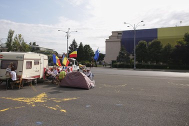 Rulota din Piața Victoriei