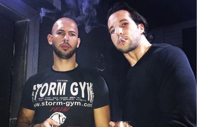 Tristan şi Andrew Tate foto Instagram