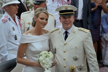 Prințul Albert și Charlene s-au căsătorit pe 1 iulie 2011.
