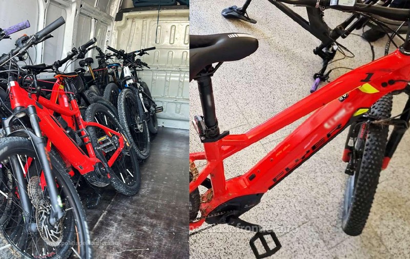 Un român transporta opt biciclete electrice în valoare de 20.000 de euro, căutate în Austria. Polițiștii i-au confiscat „marfa”