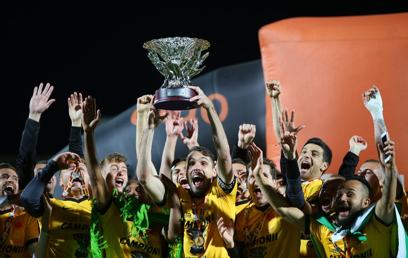 Liga 1, play-off: Astra - Dinamo 4-2. Giurgiuvenii au sărbătorit primul titlu din istorie. Reacții / FOTO & VIDEO
