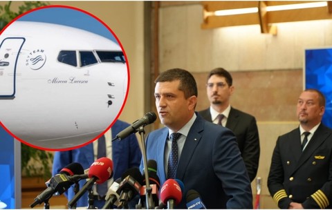 Jenant! Radu Miruță, ministrul Transporturilor, a stârnit indignare la evenimentul TAROM dedicat marelui antrenor român: nimic despre Mircea Lucescu!