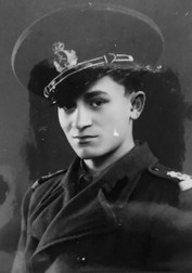 Octavian Leru, elev la Școala Militară