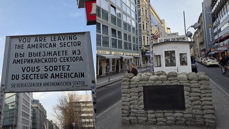 Checkpoint Charlie din Berlin Sursa foto: Ioana Ion/Libertatea