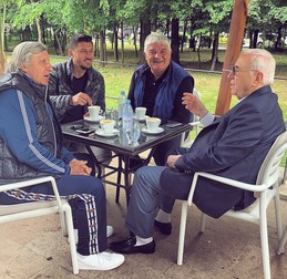 Marica și Andone, aici alături de Ilie Năstase și Viorel Păunescu, sunt și buni prieteni