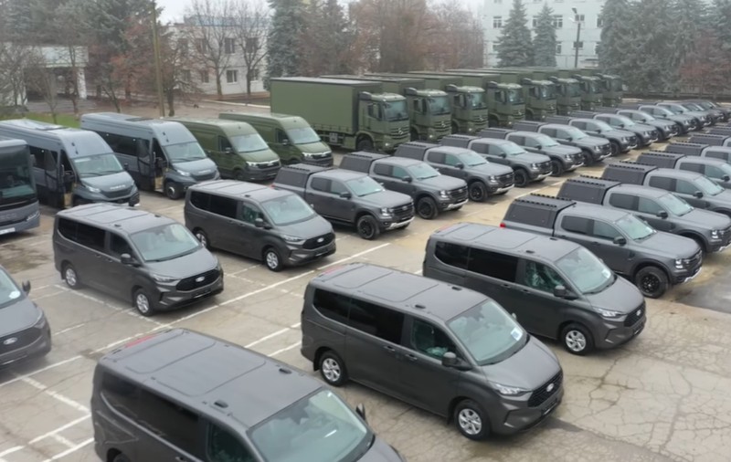 Armata din Moldova a primit 66 de vehicule de peste 5.000.000 de euro de la Uniunea Europeană | VIDEO