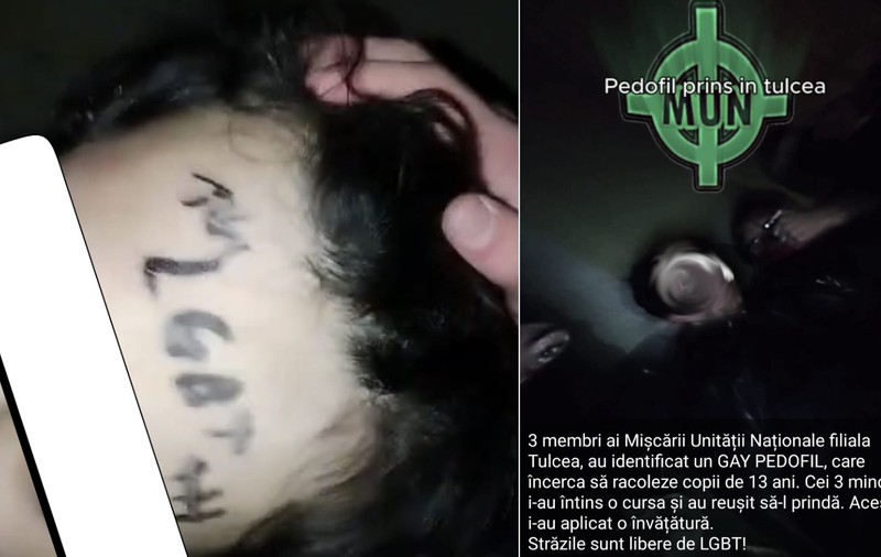Adolescent din Tulcea, bătut și umilit de membrii unui grup de extremă dreapta pentru că este gay