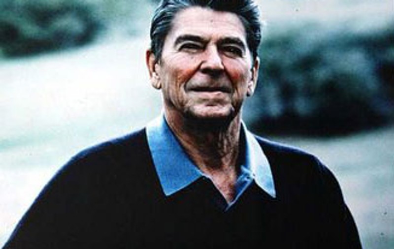 Neportul lui Ronald Reagan a fost arestat