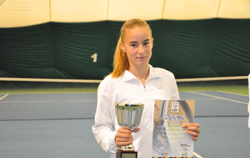 Andreea Roșca a abandonat în finala de simplu a turneului ITF de la Sant Cugat