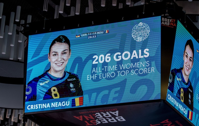 Cristina Neagu scrie istorie! A devenit cea mai bună marcatoare din toate timpurile la europene! S-a întâmplat în meciul cu Germania