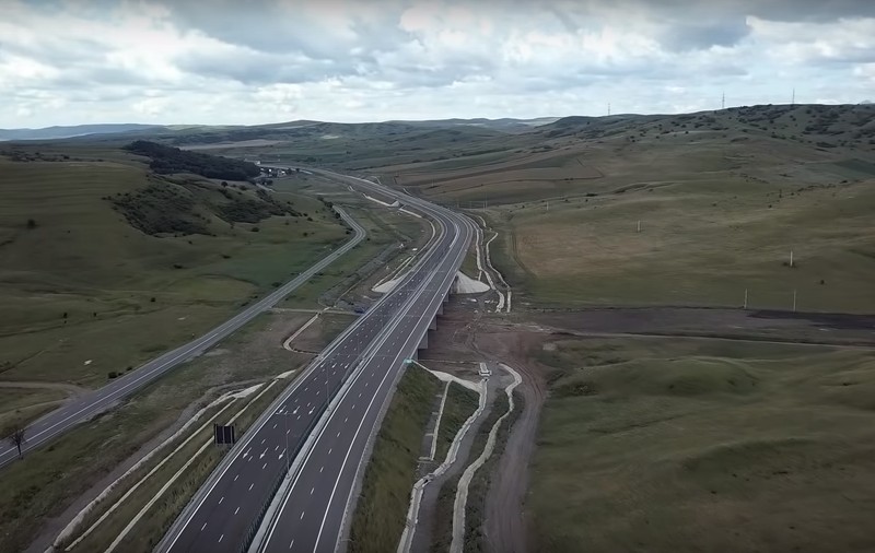 VIDEO | Cum arată autostrada A10 Aiud-Turda