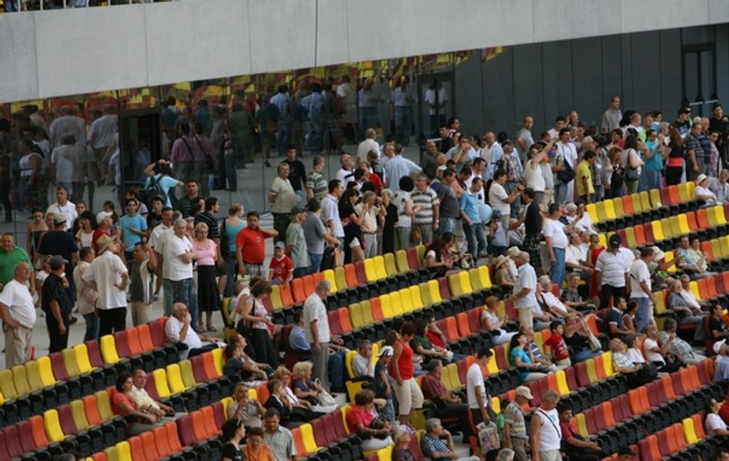 Foto | Microbiști din întreaga țară vizitează astăzi Național Arena!