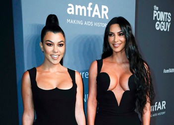 Kourtney și Kim. Foto: EPA