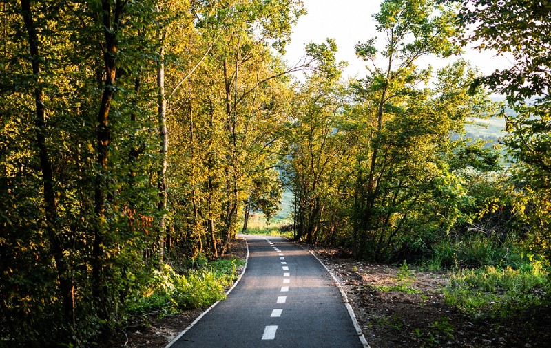 Cum arată pista de biciclete de 2,5km inaugurată lângă Cluj-Napoca, la Baciu, și realizată prin PNRR