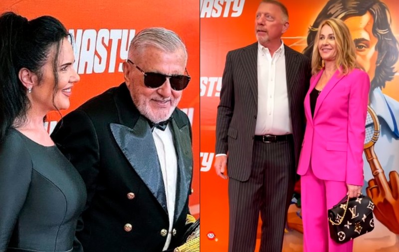 Nadia Comăneci, lecție de eleganță la premiera filmului documentar despre Ilie Năstase. A fost însoțită de Boris Becker