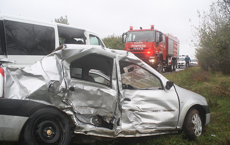 Accident mortal din cauza neadaptării vitezei la condițiile de drum