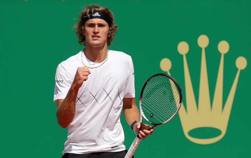 Alexander Zverev s-a calificat în sferturi la Monte Carlo. Djokovic, eliminat. Raonic a declarat forfait