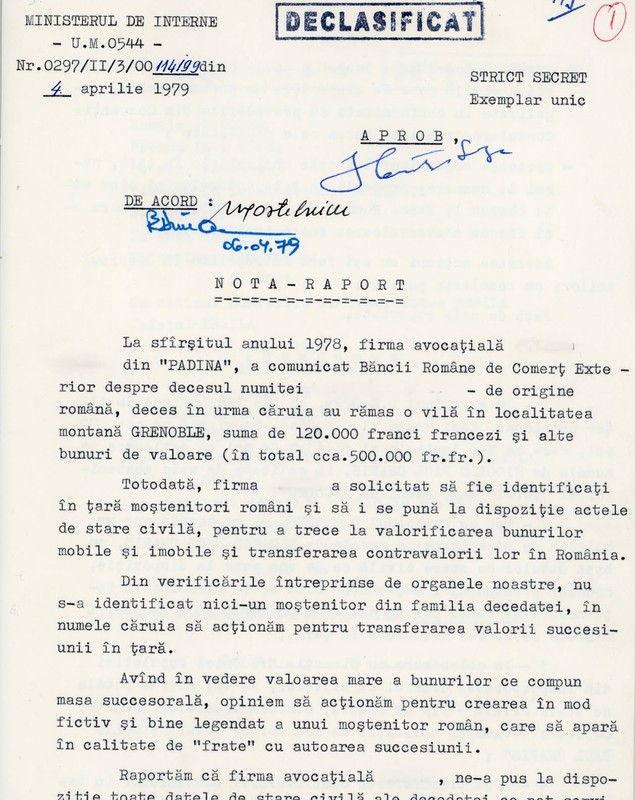 Cum producea Ceaușescu valută să plătească datoria externă: Printre altele, Securitatea a inventat rude pentru românii morți în străinătate și le-a încasat ilegal moștenirile 