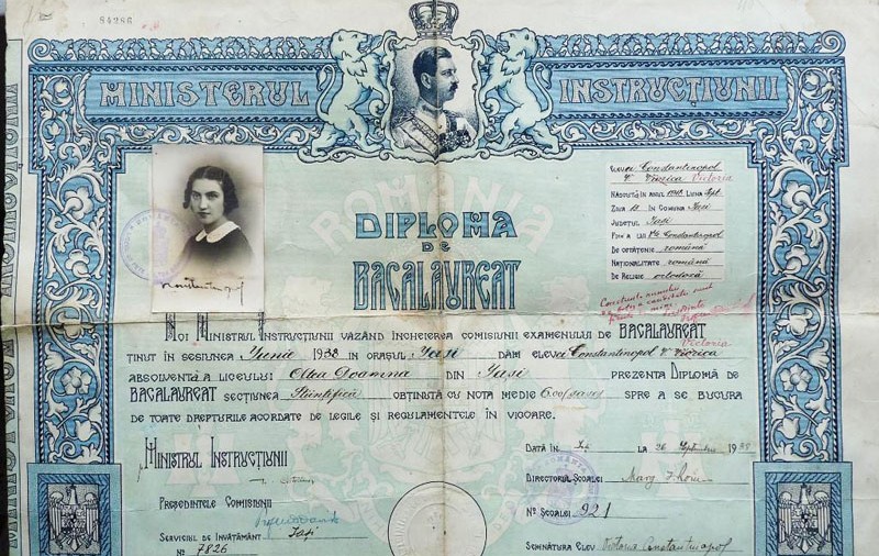 Când a ajuns Bacaluareatul creat de Napoleon Bonaparte în România și cum arătau diplomele în anul 1938