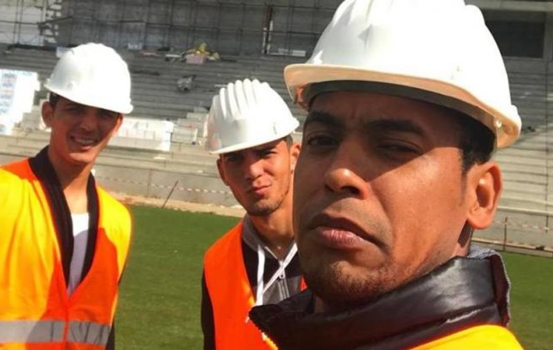 Eric a inspectat noul stadion al echipei Pandurii. Arena va avea 12.500 de locuri