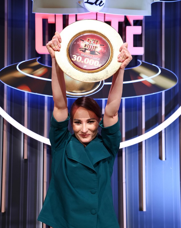 Marina Luca a câștigat Chefi la cuțite 2026, sezonul 17. Cuțitul de aur al lui chef Alexandru Sautner pleacă acasă cu trofeul și 30.000 de euro