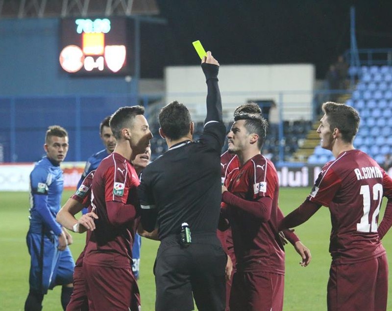 Scandal la Viitorul - Voluntari. Vasile Maftei: ”Arbitrul Kovacs mi-a zis: Marș de aici!”. Primarul Voluntariului vrea să retragă echipa din Liga 1