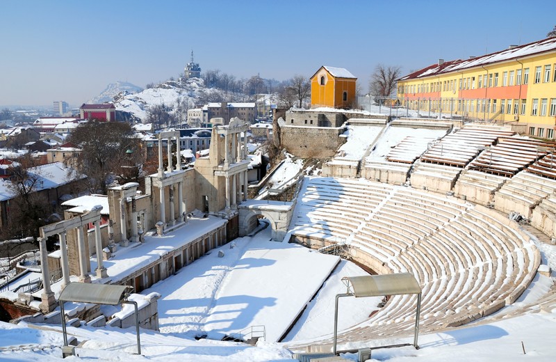 Teatrul roman din Plovdiv. Foto: Shutterstock