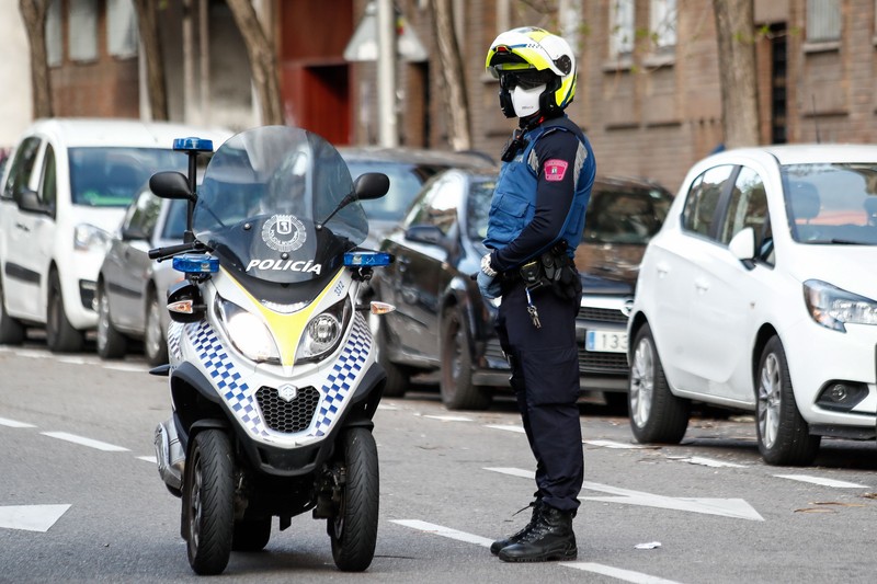 Poliția spaniolă, campioană la arestări în criza COVID/ Foto: Hepta