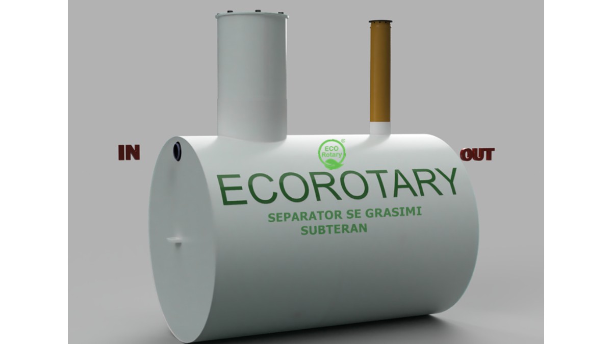 Separator de grasimi subterane Ecorotary