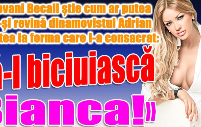 Ioan Becali despre Cristea: "Să-l biciuiască Bianca"