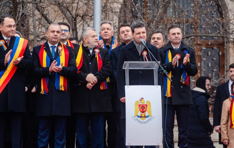Amenzi de 38.000 de lei după mitingurile de Ziua Unirii de la Iași și Focșani unde președinte Nicușor Dan a fost huiduit copios