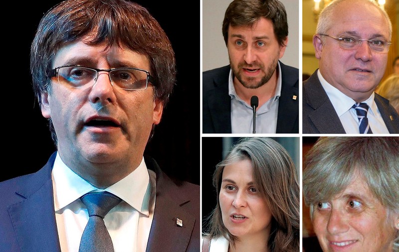 Puigdemont și miniștrii săi au fost eliberați de o instanță belgiană