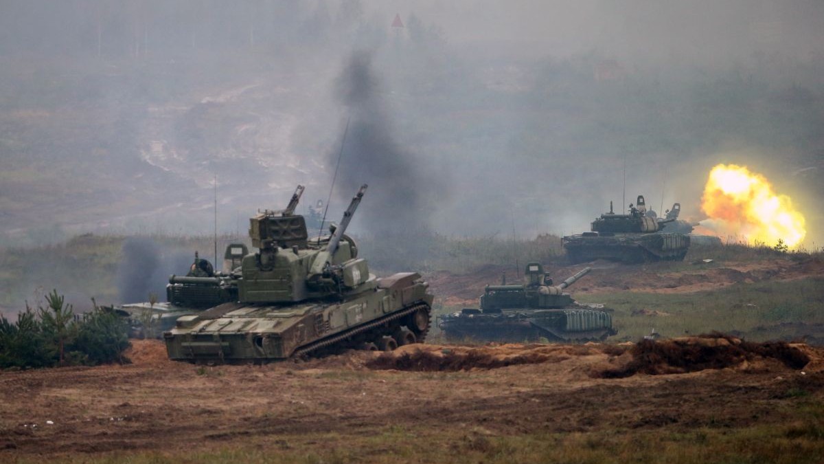Armata rusă, alături de cea din Belarus, la exercițiile militare Zapad 2017 FOTO: EPA