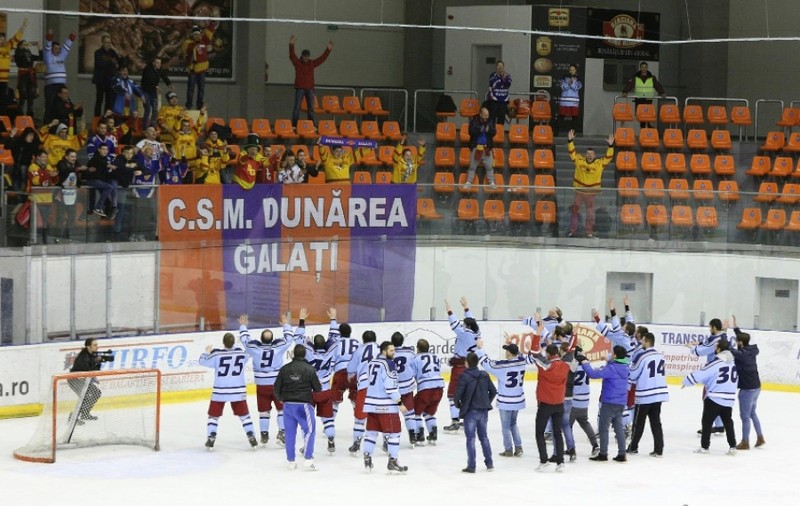 Hochei. Steaua - Dunărea Galați 3-7, în Campionatul Național