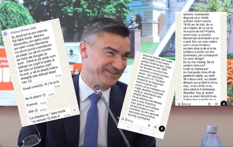 Scandal în PNL. Mihai Chirica l-a înjurat pe Alexandru Muraru, șeful lui din PNL Iași, pe un grup de WhatsApp și riscă excluderea
