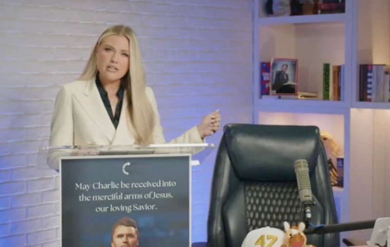 Erika Kirk i-a transmis atacatorului soțului său, Robinson: „Focul pe care l-ai aprins”