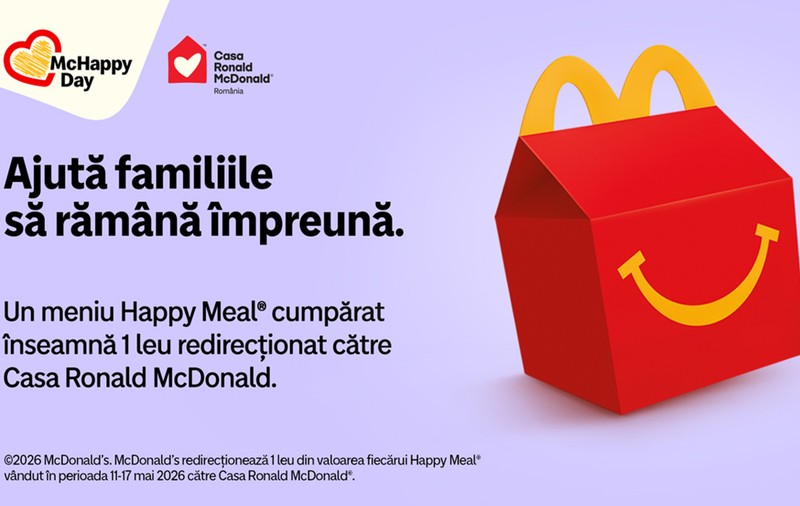 McHappy Day 2026®: fapte bune care țin familiile împreună