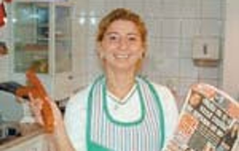 Mihaela i-a 'invatat' pe nemti cu slanina si toba