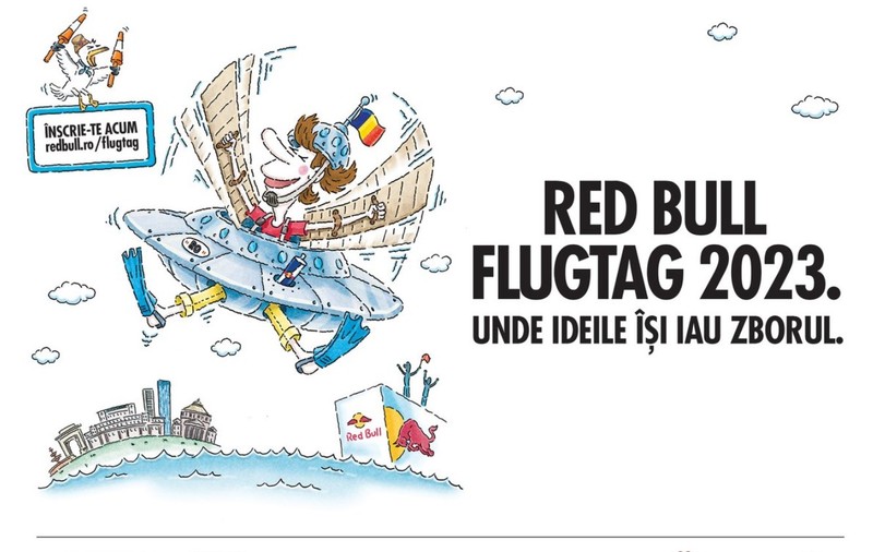 Red Bull Flugtag, competiția mașinăriilor zburătoare și a piloților neînfricați, vine în septembrie la București