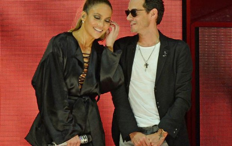 Marc Anthony divorțează de soție după ce a sărutat-o pe Jennifer Lopez în public