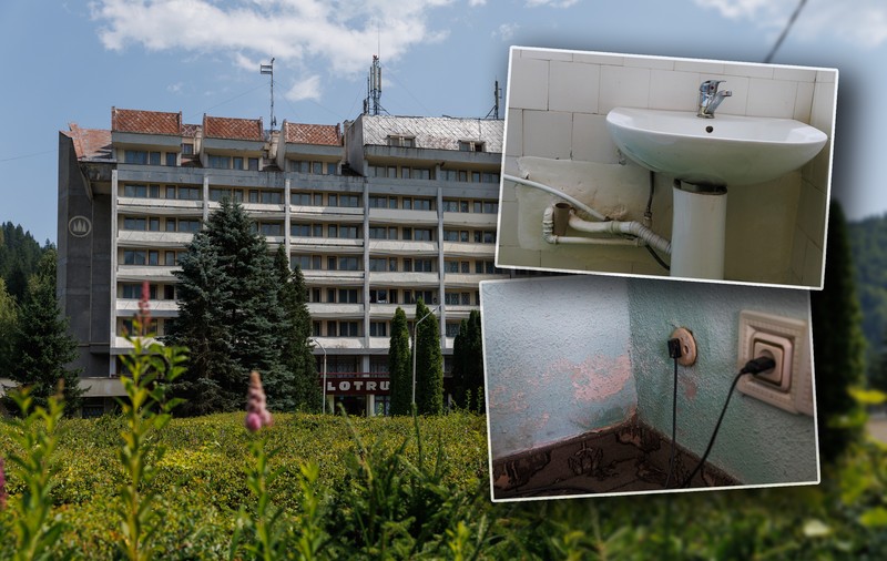 Pensionari cazați în camere cu mucegai și molii într-un hotel din Voineasa, administrat de Blocul Național Sindical: „Contractul era pe 2 stele”