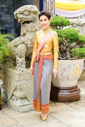 Sineenat Wongvajirapakdi, concubina regală (Sursă: Facebook/ Thai Royal Family)
